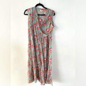 Anokhi wrap dress
